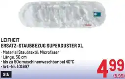 Metro Leifheit ersatz-staubbezug superduster Angebot