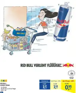 Metro Red bull energy drink Angebot
