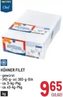 Metro Hühner filet Angebot