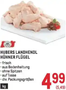 Metro Hubers landhendl hühner flügel Angebot