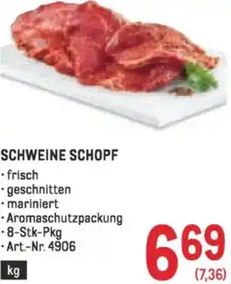 Metro Schweine schopf Angebot