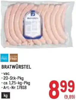 Metro Bratwürstel Angebot