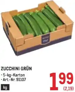 Metro Zucchini grün Angebot