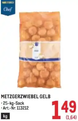 Metro Metzgerzwiebel gelb Angebot