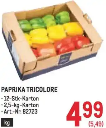 Metro Paprika tricolore Angebot
