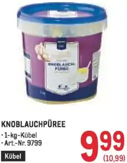 Metro Knoblauchpüree Angebot