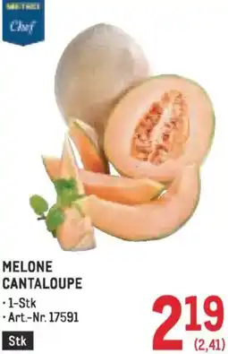 Metro Melone cantaloupe Angebot