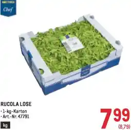 Metro Rucola lose Angebot