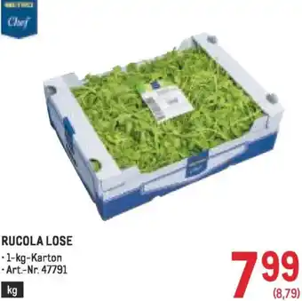 Metro Rucola lose Angebot