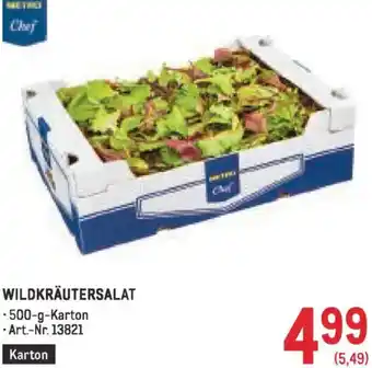 Metro Wildkräutersalat Angebot
