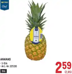 Metro Ananas Angebot