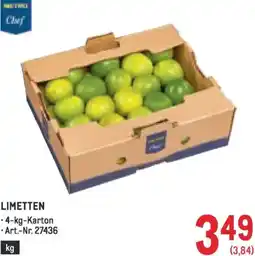 Metro LIMETTEN Angebot