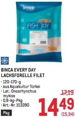 Metro Binca every day lachsforelle filet Angebot