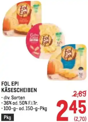 Metro Fol epi käsescheiben Angebot
