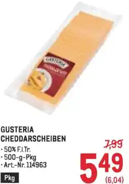 Metro Gusteria cheddarscheiben Angebot