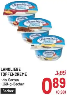 Metro Landliebe topfencreme Angebot