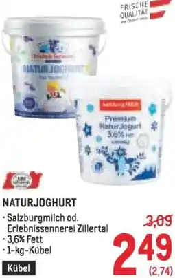 Metro Naturjoghurt Angebot