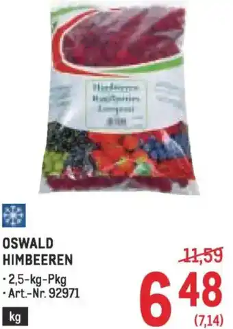 Metro Oswald himbeeren Angebot