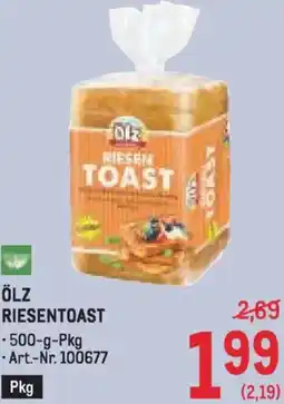 Metro Ölz riesentoast Angebot