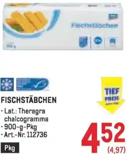 Metro Fischstäbchen Angebot