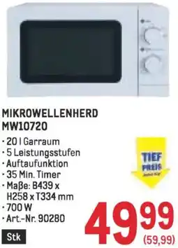 Metro Mikrowellenherd Angebot