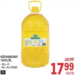 Metro Küchenchef tafelöl Angebot