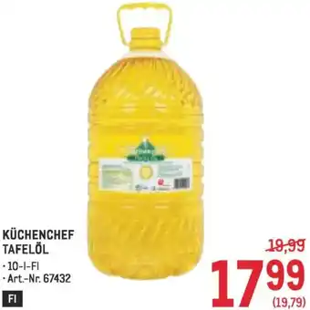 Metro Küchenchef tafelöl Angebot