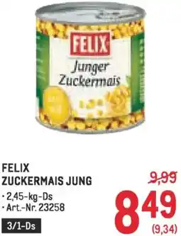 Metro Felix zuckermais jung Angebot