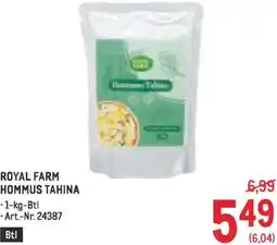 Metro Royal farm hommus tahina Angebot
