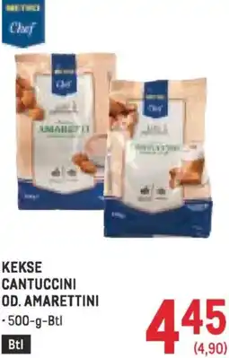 Metro Kekse cantuccini od. amarettini Angebot