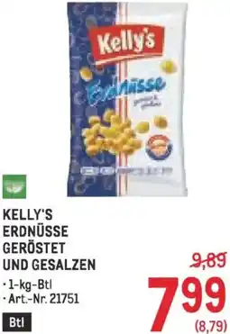 Metro Kelly's erdnüsse geröstet und gesalzen Angebot