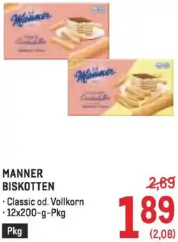 Metro Manner biskotten Angebot