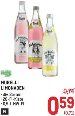 Metro Murelli limonaden Angebot