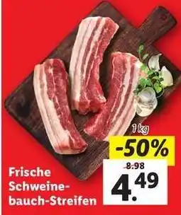 Lidl Frische Schweinebauch Streifen Angebot