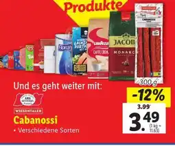 Lidl Cabanossi Angebot