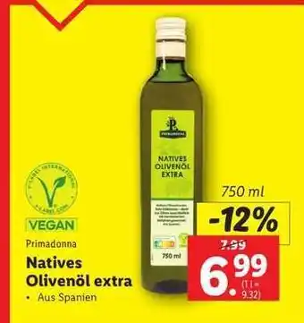 Lidl Natives Olivenöl extra Angebot