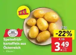Lidl Speisefrühkartoffeln aus Österreich Angebot