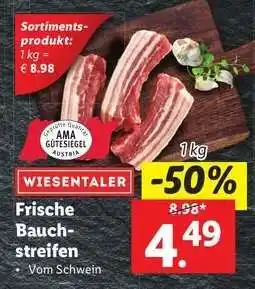 Lidl WIESENTALER Frische Bauchstreifen Angebot