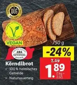 Lidl Körndlbrot Angebot