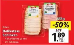 Lidl Delikatess Schinken Angebot