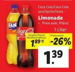 Lidl Limonade Angebot