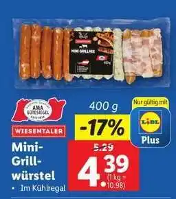 Lidl Mini-Grillwürstel Angebot