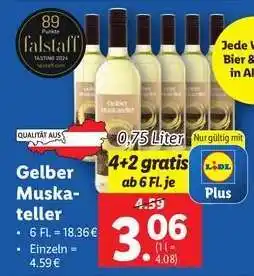 Lidl Gelber Muskateller Angebot