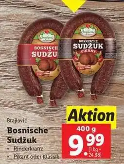 Lidl Bosnische Sudžuk Angebot