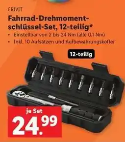 Lidl Fahrrad-Drehmoment-schlüssel-Set, 12-teilig Angebot