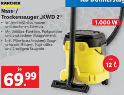 Lidl Nass Trockensauger KWD 2 Angebot