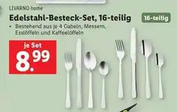 Lidl Edelstahl-Besteck-Set, 16-teilig Angebot