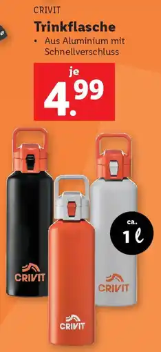 Lidl Crivit Trinkflasche Angebot