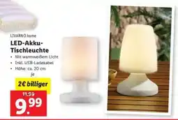 Lidl LED-Akku-Tischleuchte Angebot