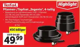 Lidl Pfannen-/Topfset „Ingenio“, 4-teilig Angebot